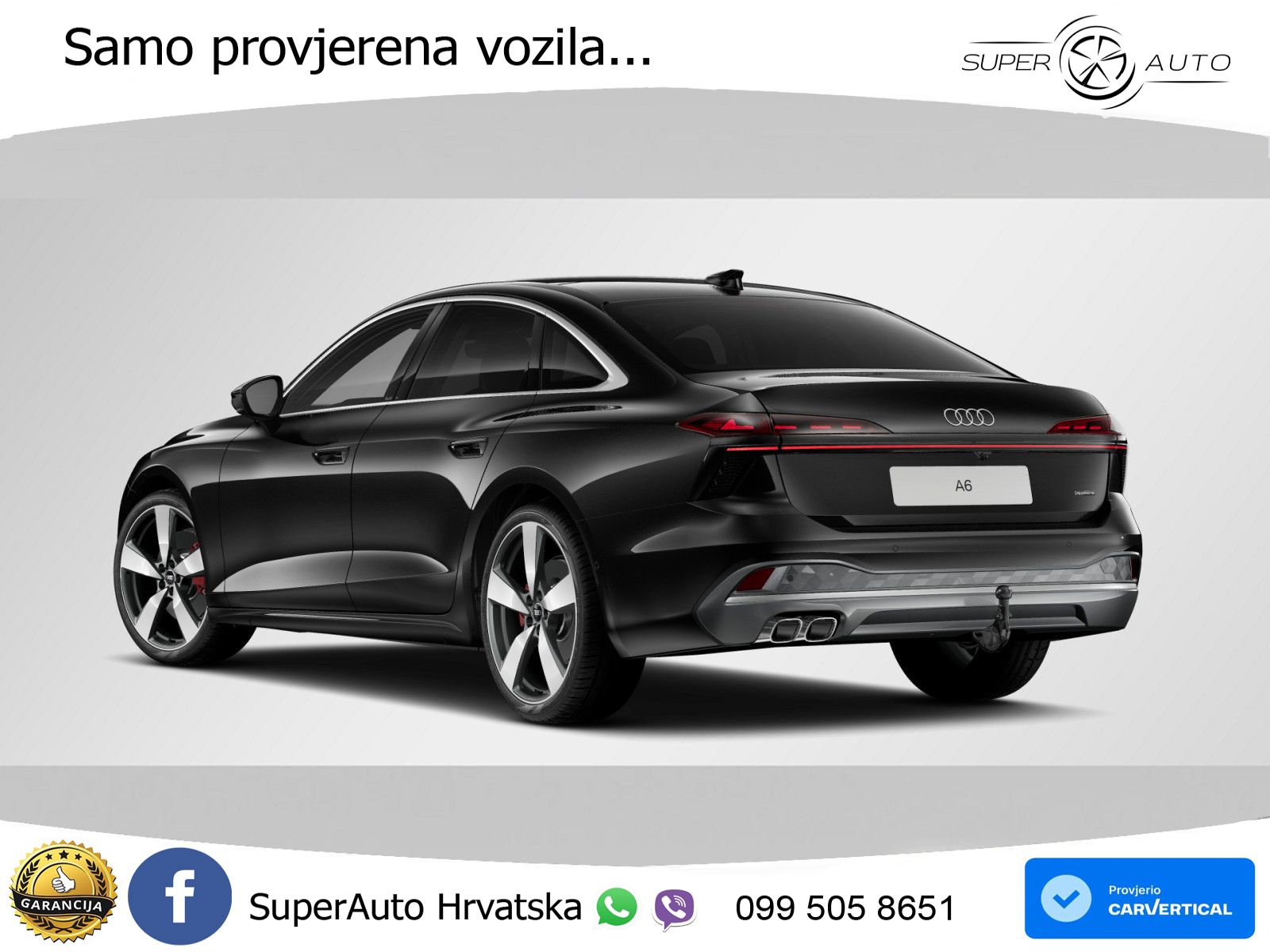 Audi A6 2.0 TDI (204 KS) quattro S tronic LED+GR SJED+ACC