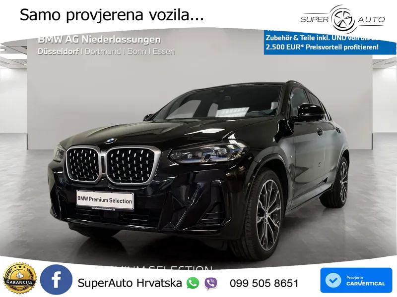 BMW X4 30d (286 KS) xDrive Steptronic M Sport LED+GR SJED+ACC