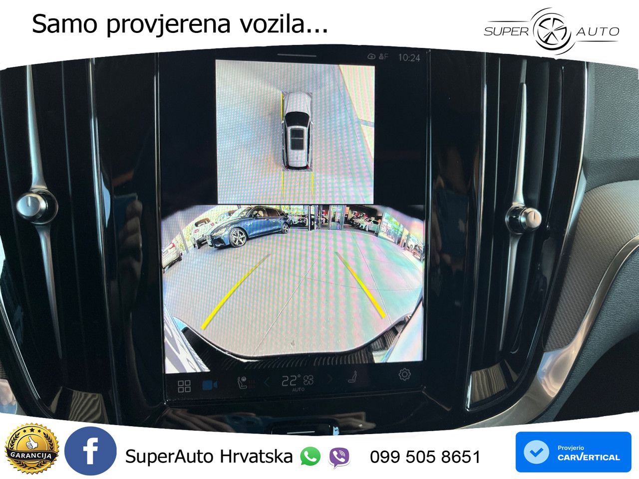 Volvo V60 2.0 B4 Benzin DCT ACC+GR SJED+360+PANO