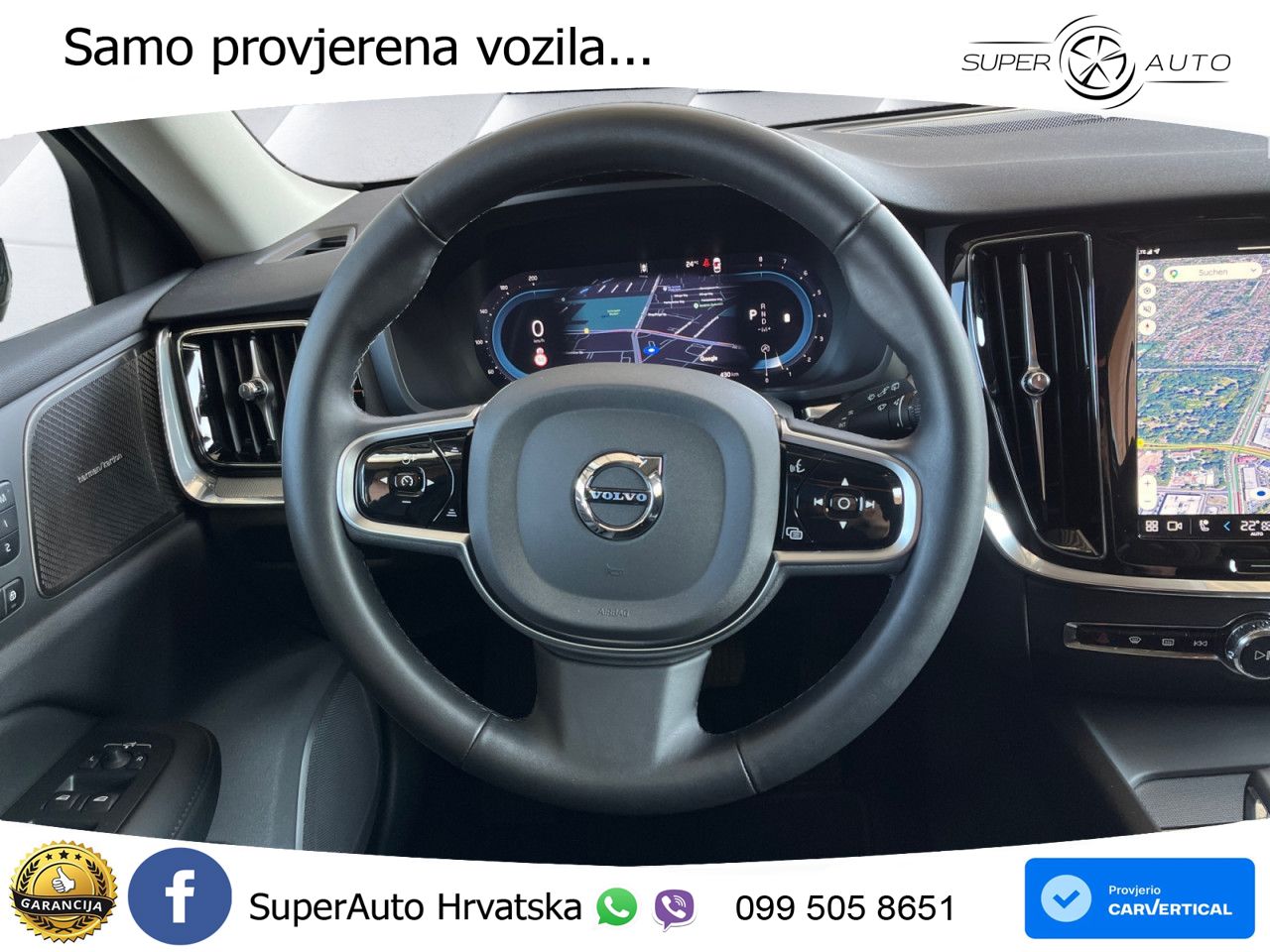 Volvo V60 2.0 B4 Benzin DCT ACC+GR SJED+360+PANO