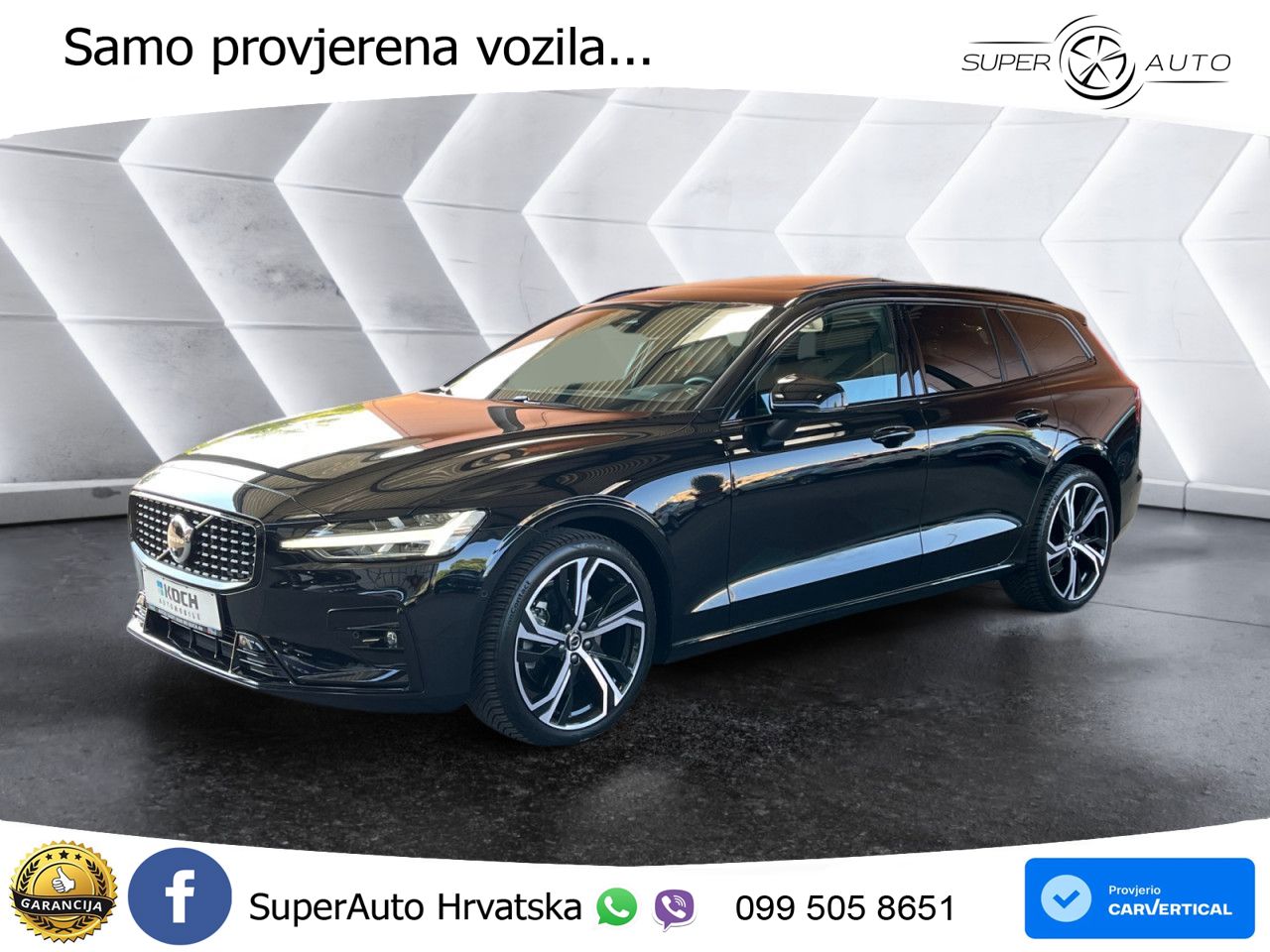 Volvo V60 2.0 B4 Benzin DCT ACC+GR SJED+360+PANO