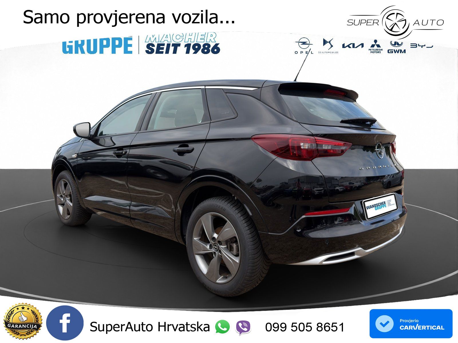 Opel Grandland 1.2i Turbo (130 KS) Automatic LED+GR SJED+ACC