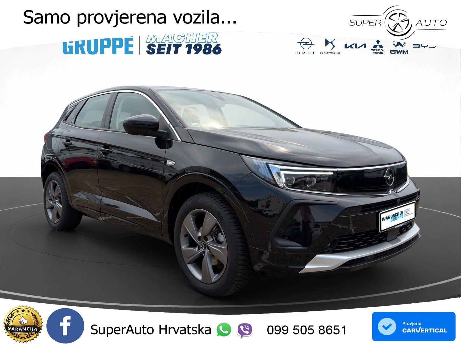 Opel Grandland 1.2i Turbo (130 KS) Automatic LED+GR SJED+ACC
