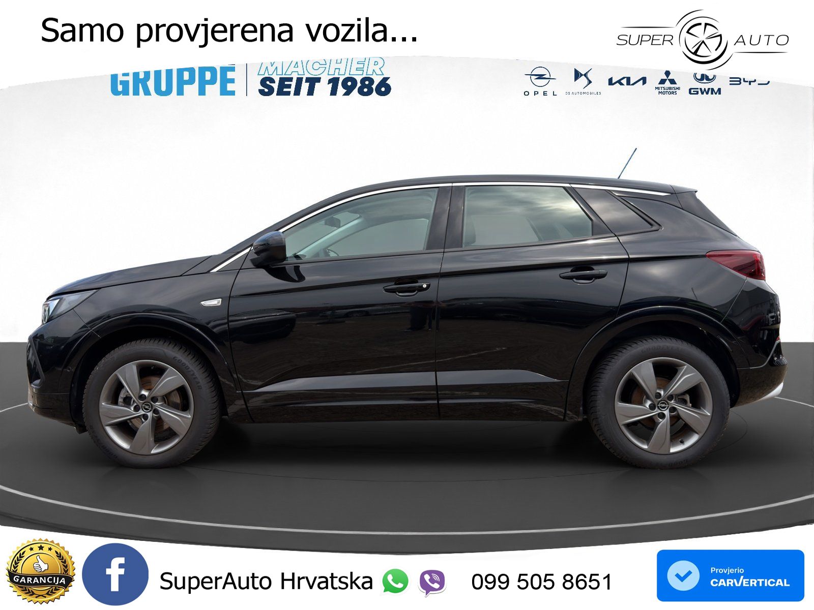 Opel Grandland 1.2i Turbo (130 KS) Automatic LED+GR SJED+ACC