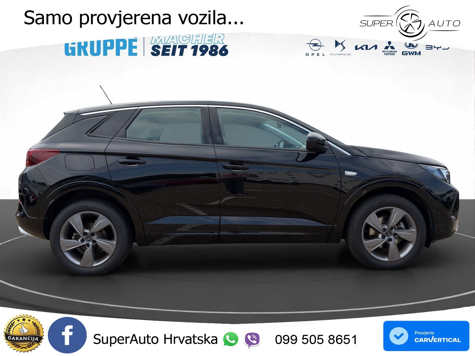 Opel Grandland 1.2i Turbo (130 KS) Automatic LED+GR SJED+ACC