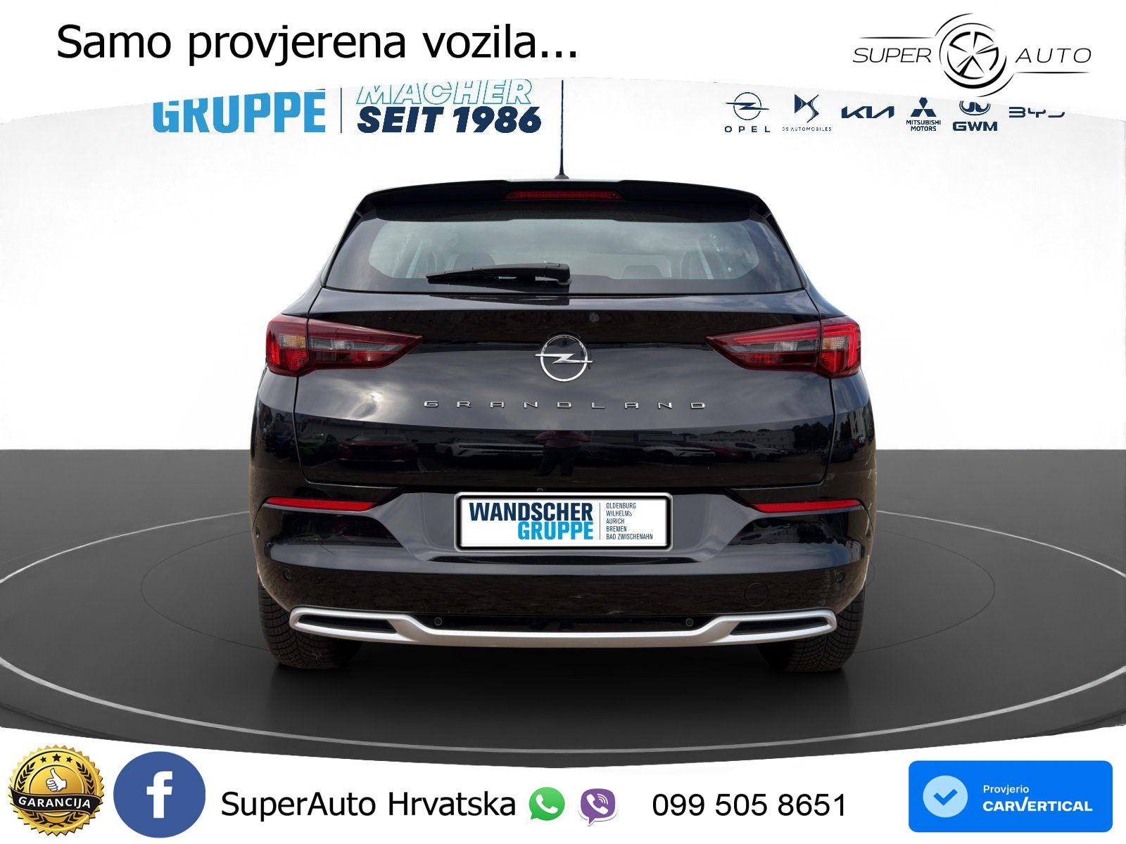 Opel Grandland 1.2i Turbo (130 KS) Automatic LED+GR SJED+ACC