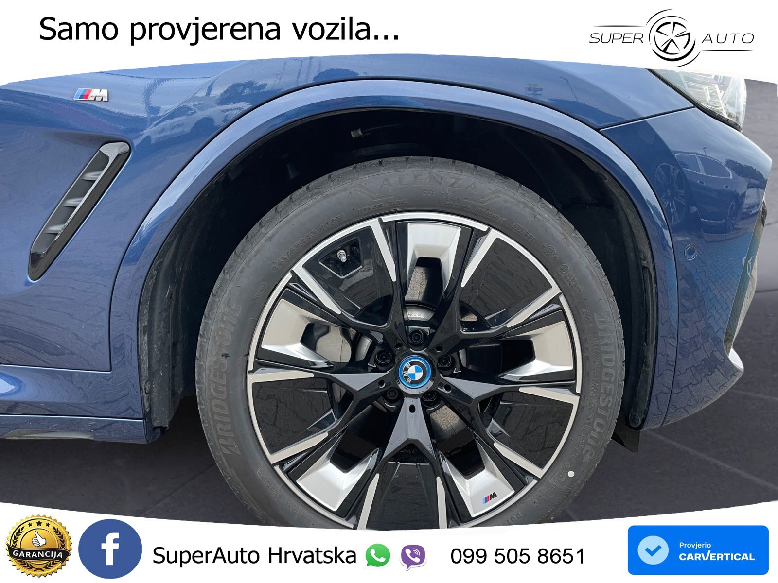 BMW iX3 80 kWh (286 KS) LED+GR SJED+ACC
