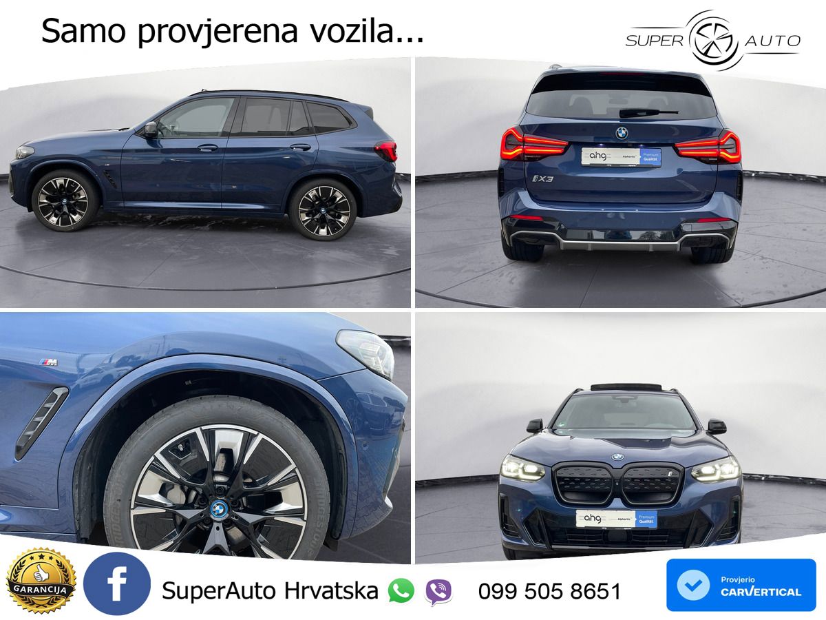 BMW iX3 80 kWh (286 KS) LED+GR SJED+ACC