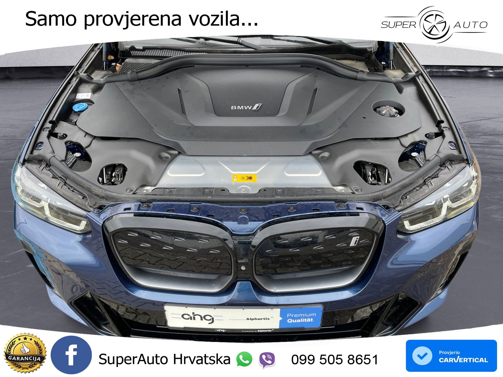 BMW iX3 80 kWh (286 KS) LED+GR SJED+ACC