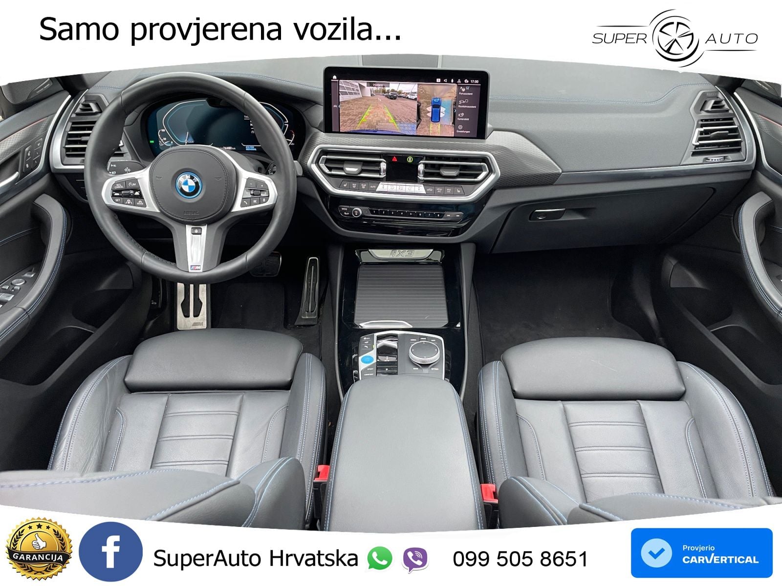 BMW iX3 80 kWh (286 KS) LED+GR SJED+ACC