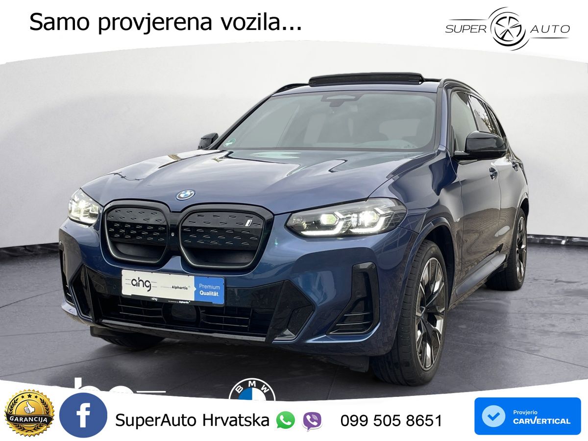 BMW iX3 80 kWh (286 KS) LED+GR SJED+ACC