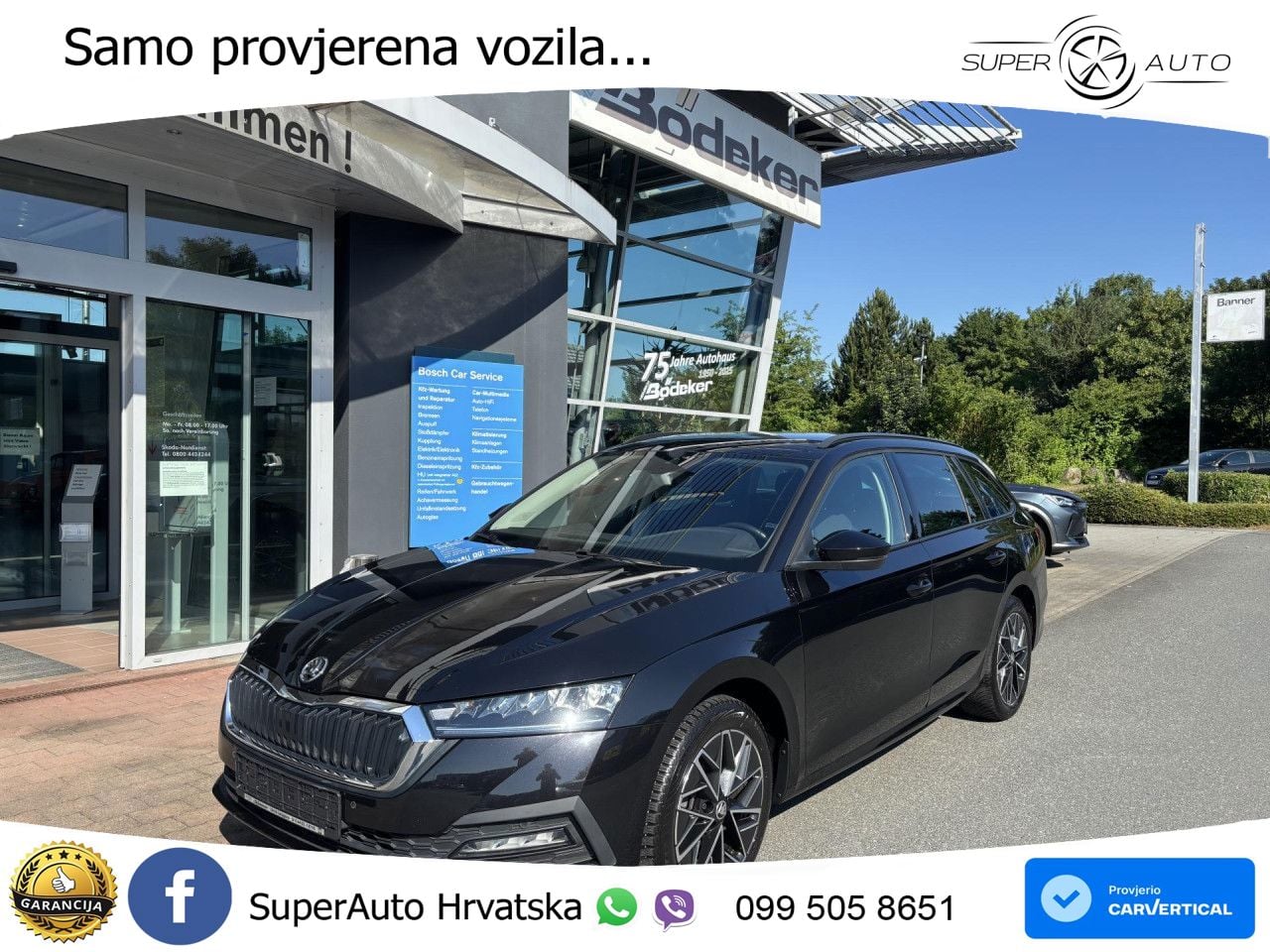 Škoda Octavia Combi 2.0 TDI (150 KS) DSG LED+GR SJED+ACC