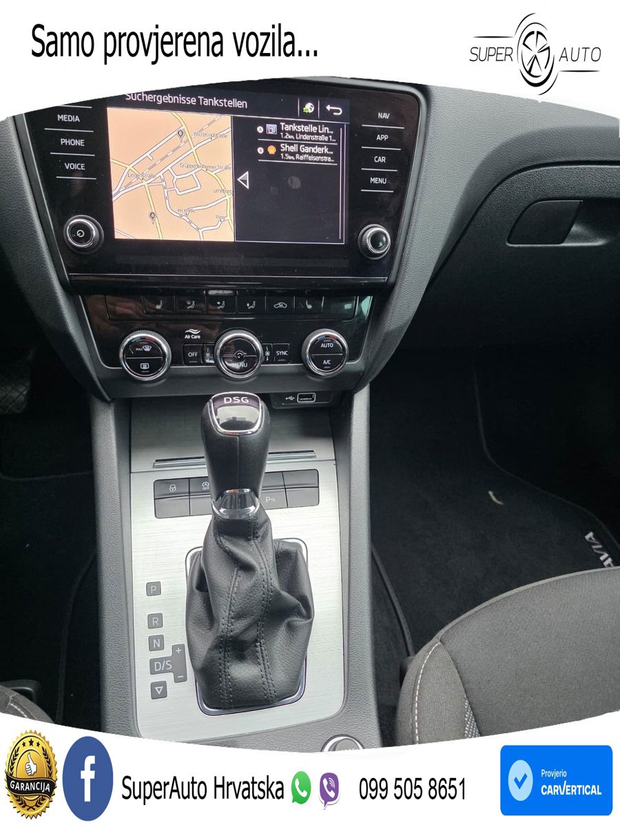 Škoda Octavia Combi 2.0 TDI (150 KS) DSG
