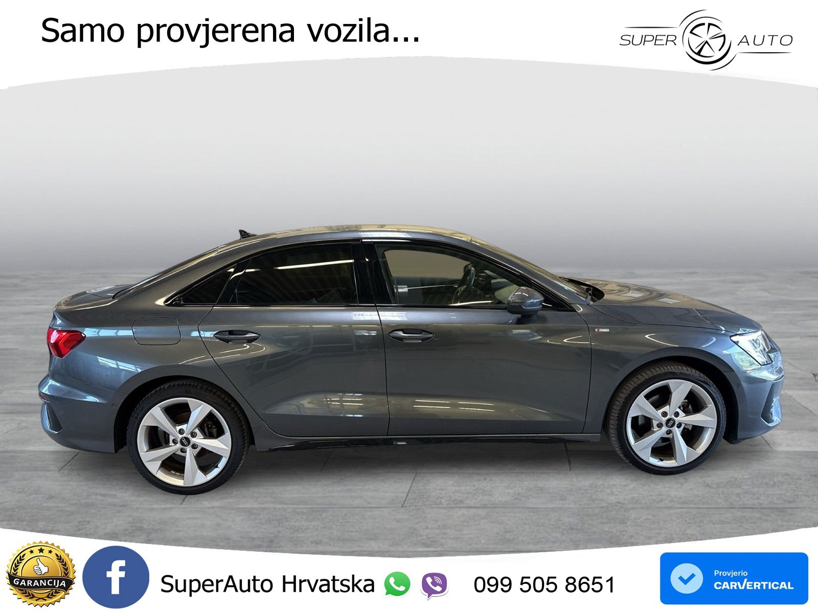 Audi A3 Limuzina 35 TFSI (150 KS) S tronic S line LED+GR SJED+ACC