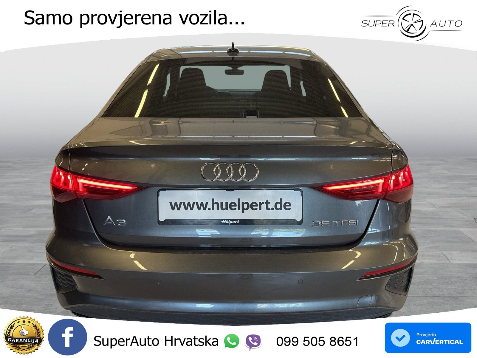 Audi A3 Limuzina 35 TFSI (150 KS) S tronic S line LED+GR SJED+ACC
