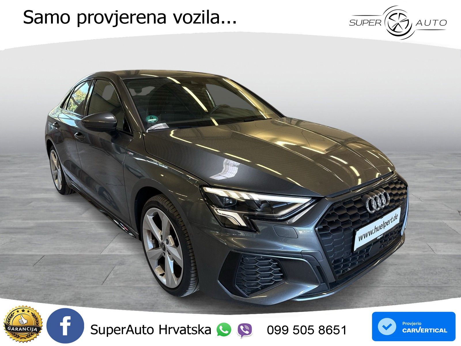Audi A3 Limuzina 35 TFSI (150 KS) S tronic S line LED+GR SJED+ACC