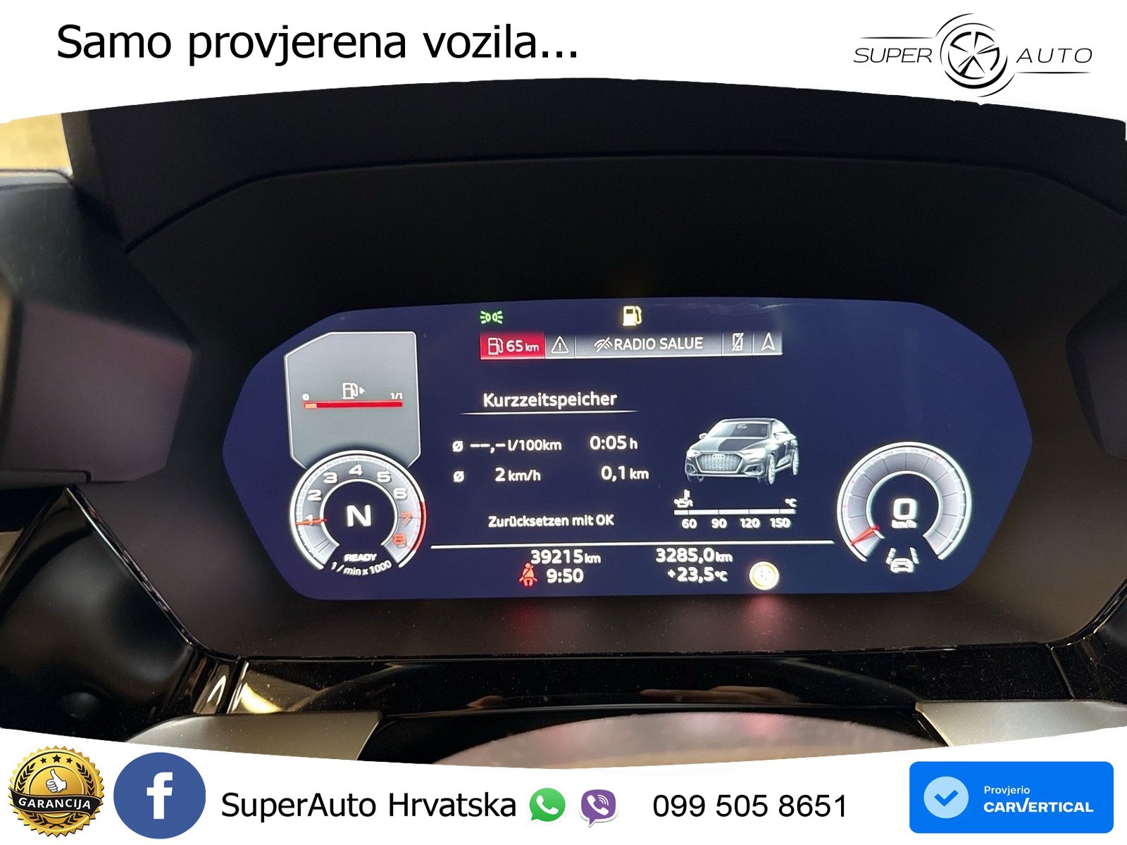 Audi A3 Limuzina 35 TFSI (150 KS) S tronic S line LED+GR SJED+ACC