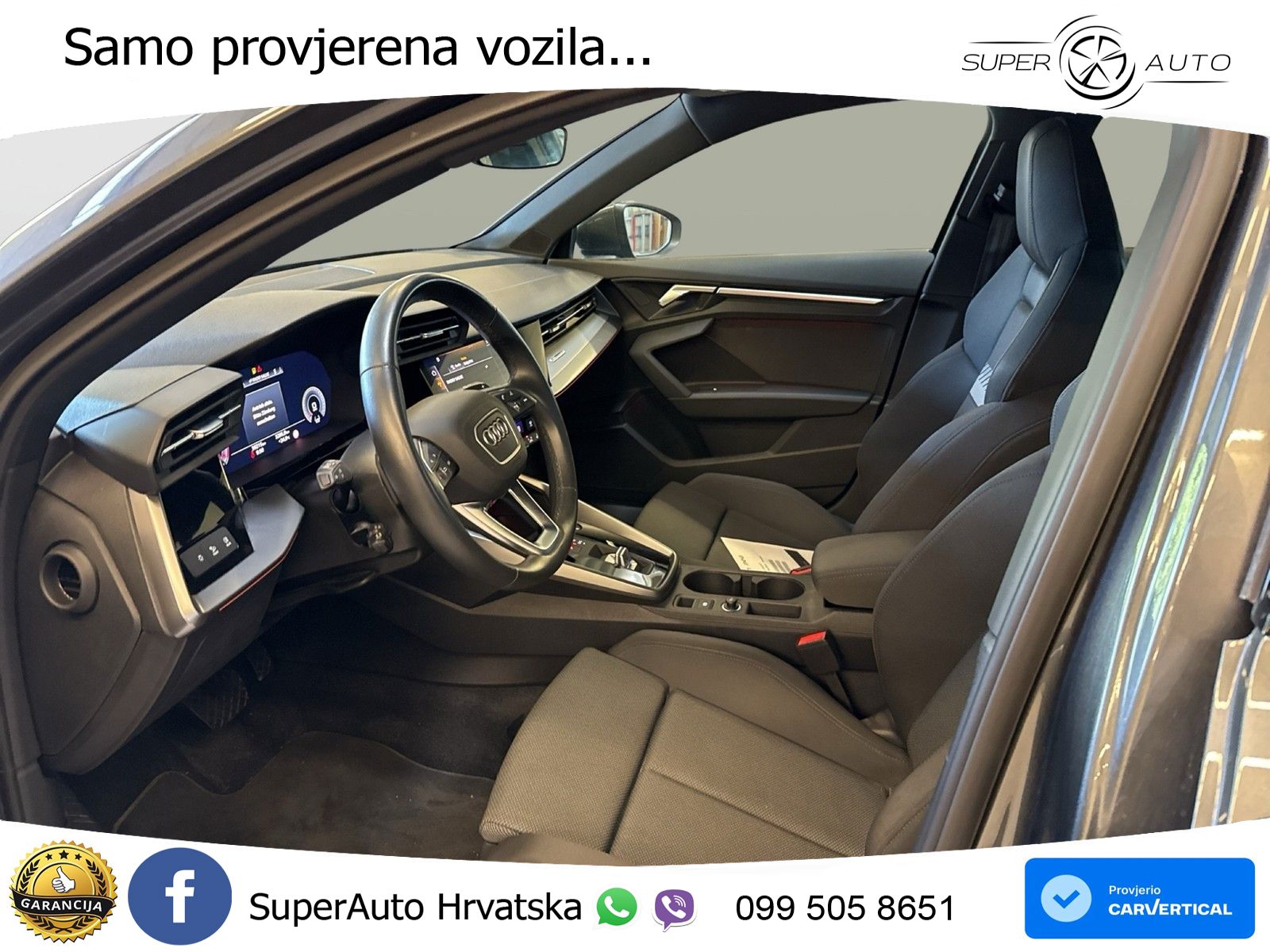 Audi A3 Limuzina 35 TFSI (150 KS) S tronic S line LED+GR SJED+ACC