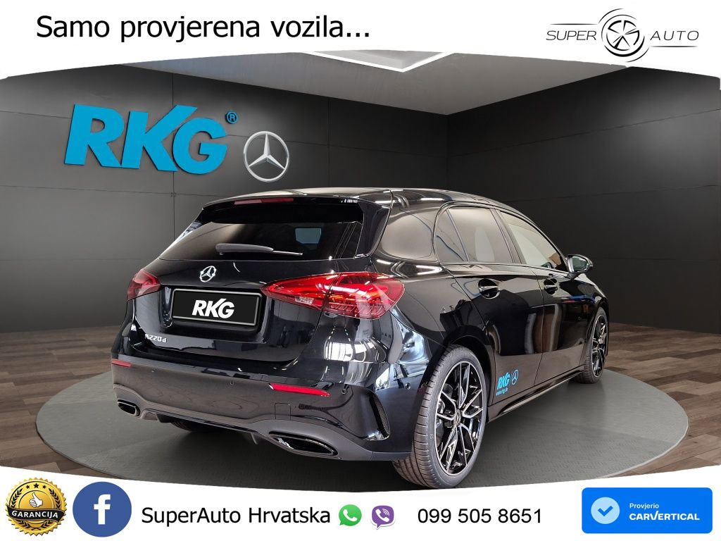 Mercedes-Benz A 220d 8G-DCT AMG LED+GR SJED+ACC