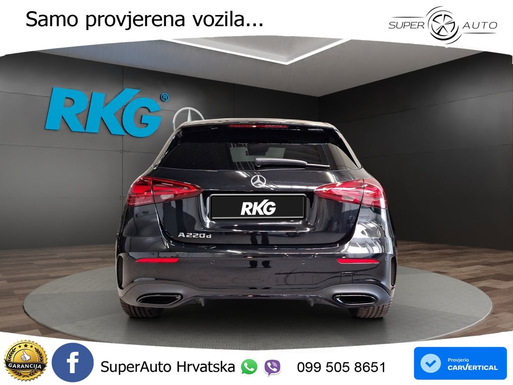 Mercedes-Benz A 220d 8G-DCT AMG LED+GR SJED+ACC