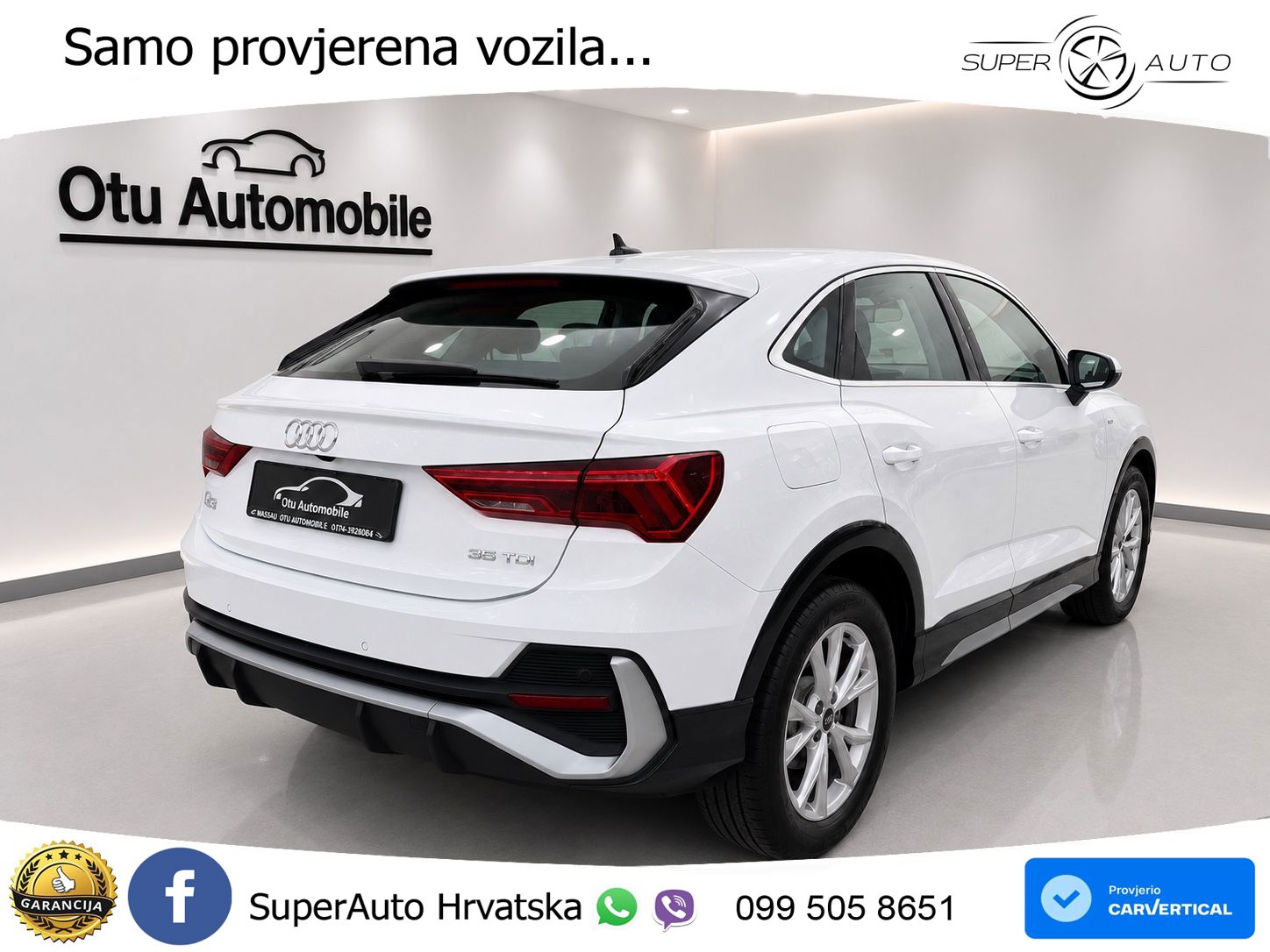 Audi Q3 Sportback 35 TDI (150 KS) S line