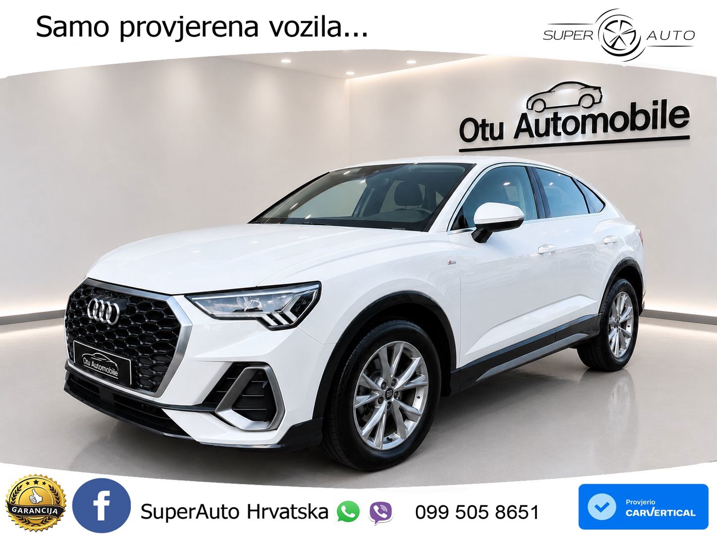 Audi Q3 Sportback 35 TDI (150 KS) S line