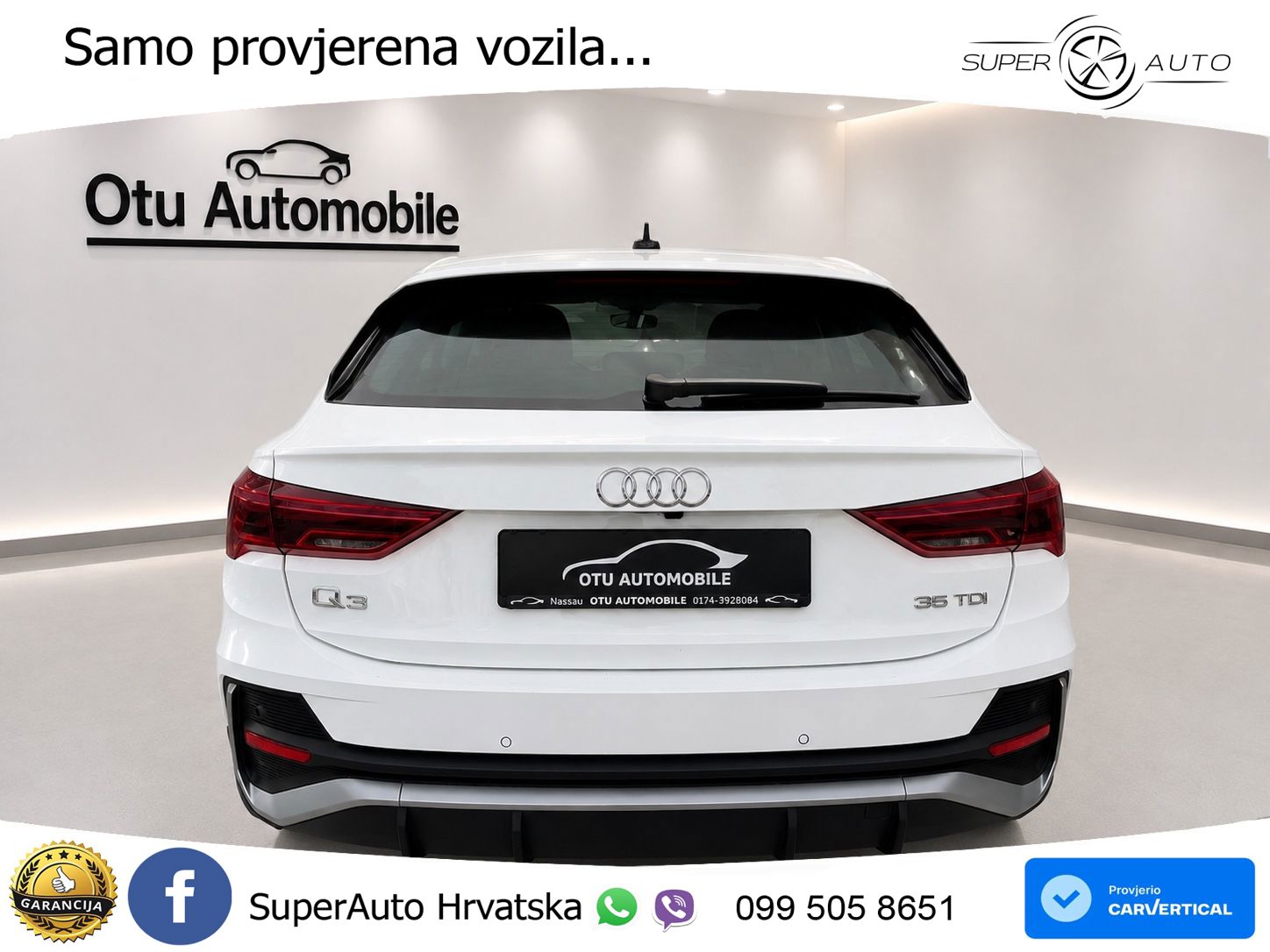 Audi Q3 Sportback 35 TDI (150 KS) S line
