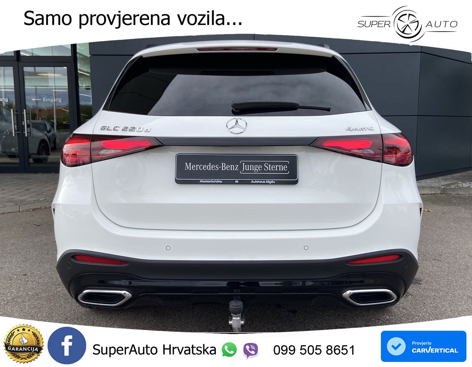 Mercedes GLC 220d (197 KS) 4MATIC 9G-TRONIC AMG LED+GR SJED+ACC
