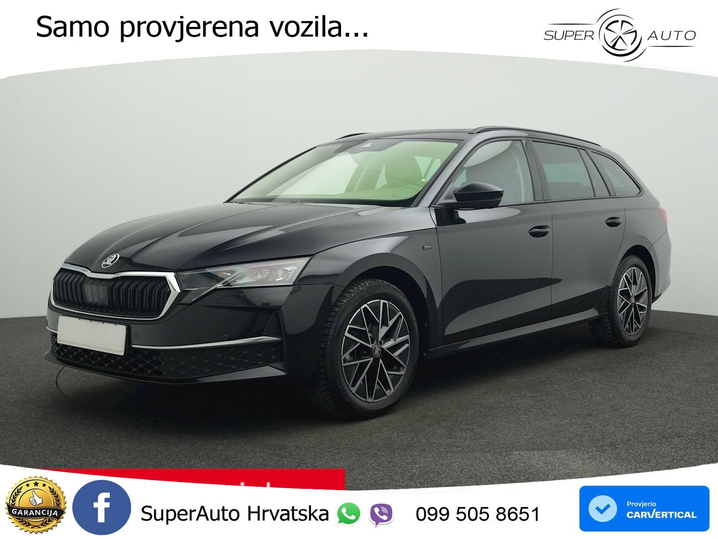 Škoda Octavia Combi 2.0 TDI (150 KS) DSG ACC+GR SJED+360+PANO
