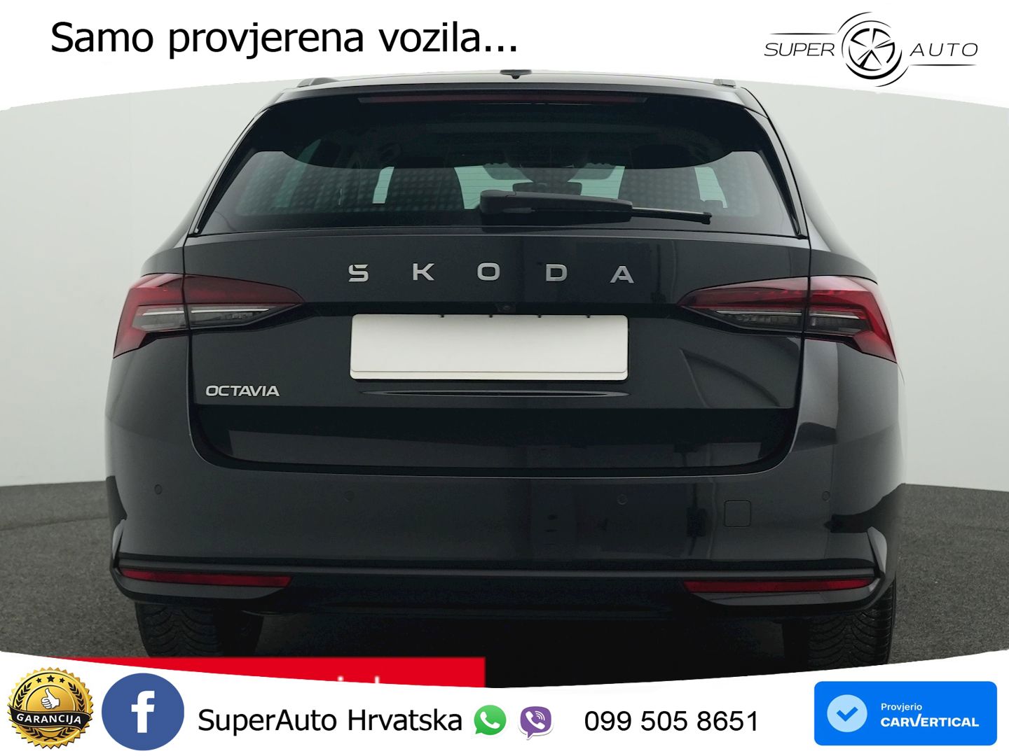 Škoda Octavia Combi 2.0 TDI (150 KS) DSG ACC+GR SJED+360+PANO