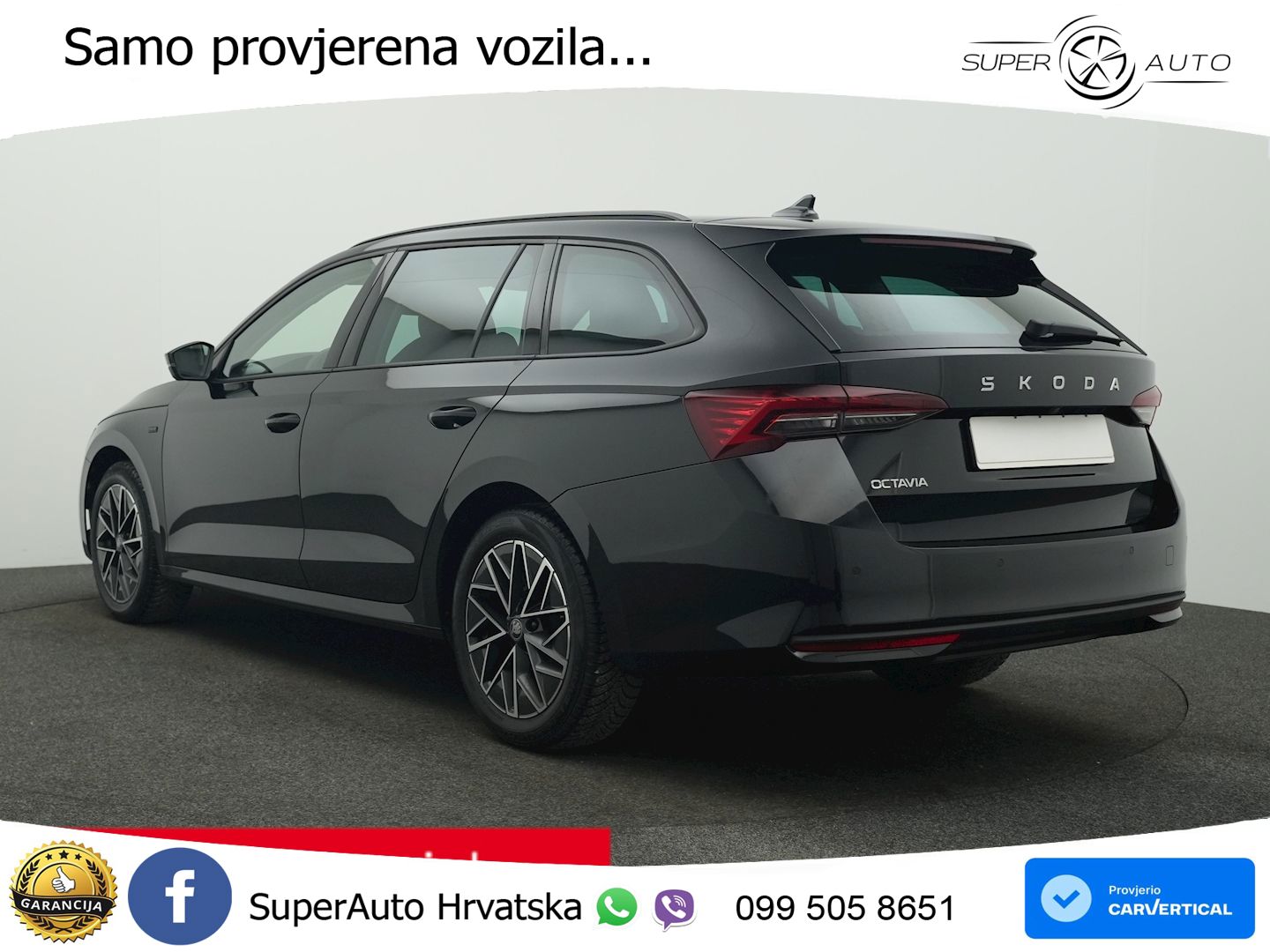 Škoda Octavia Combi 2.0 TDI (150 KS) DSG ACC+GR SJED+360+PANO
