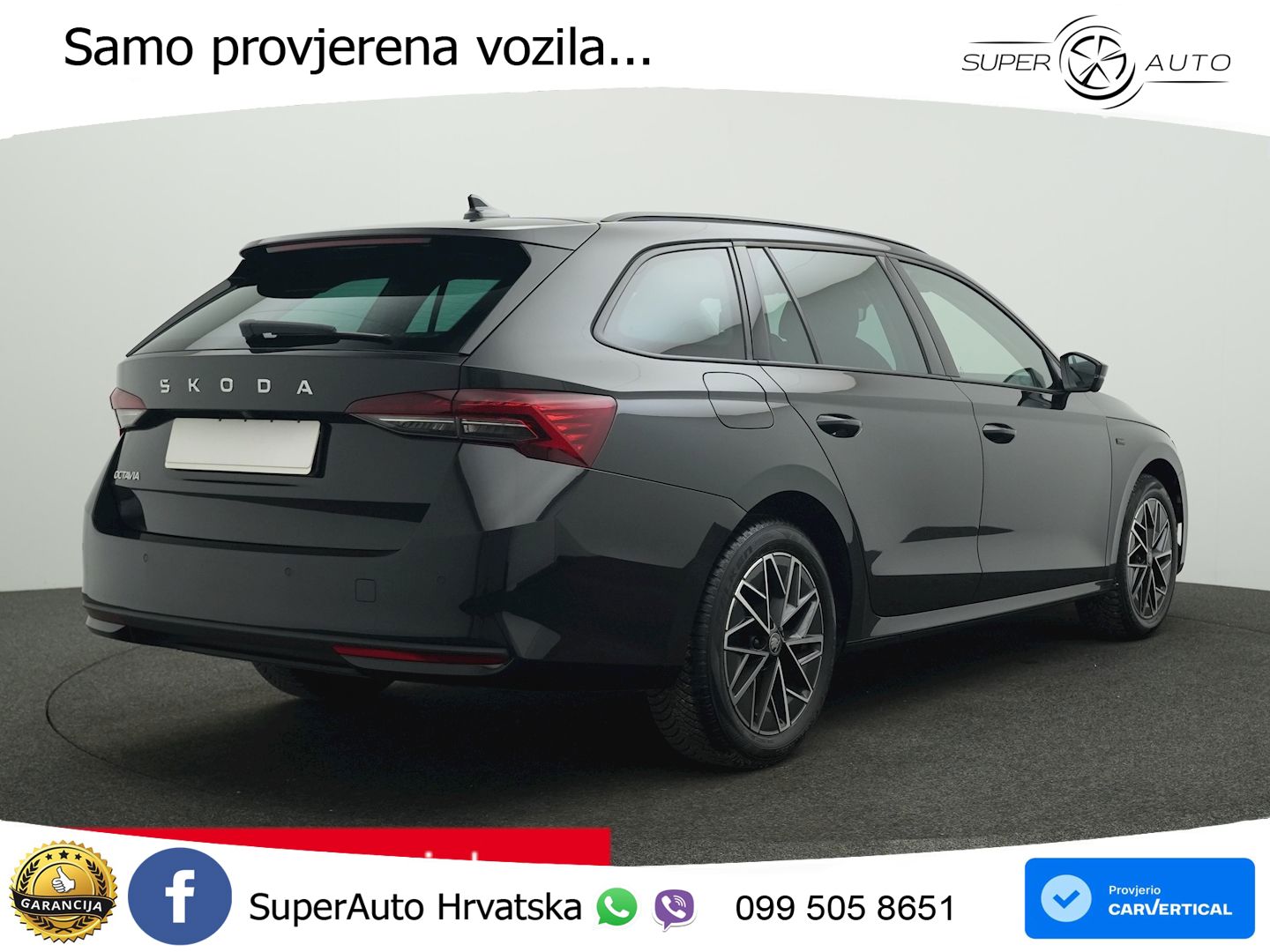 Škoda Octavia Combi 2.0 TDI (150 KS) DSG ACC+GR SJED+360+PANO