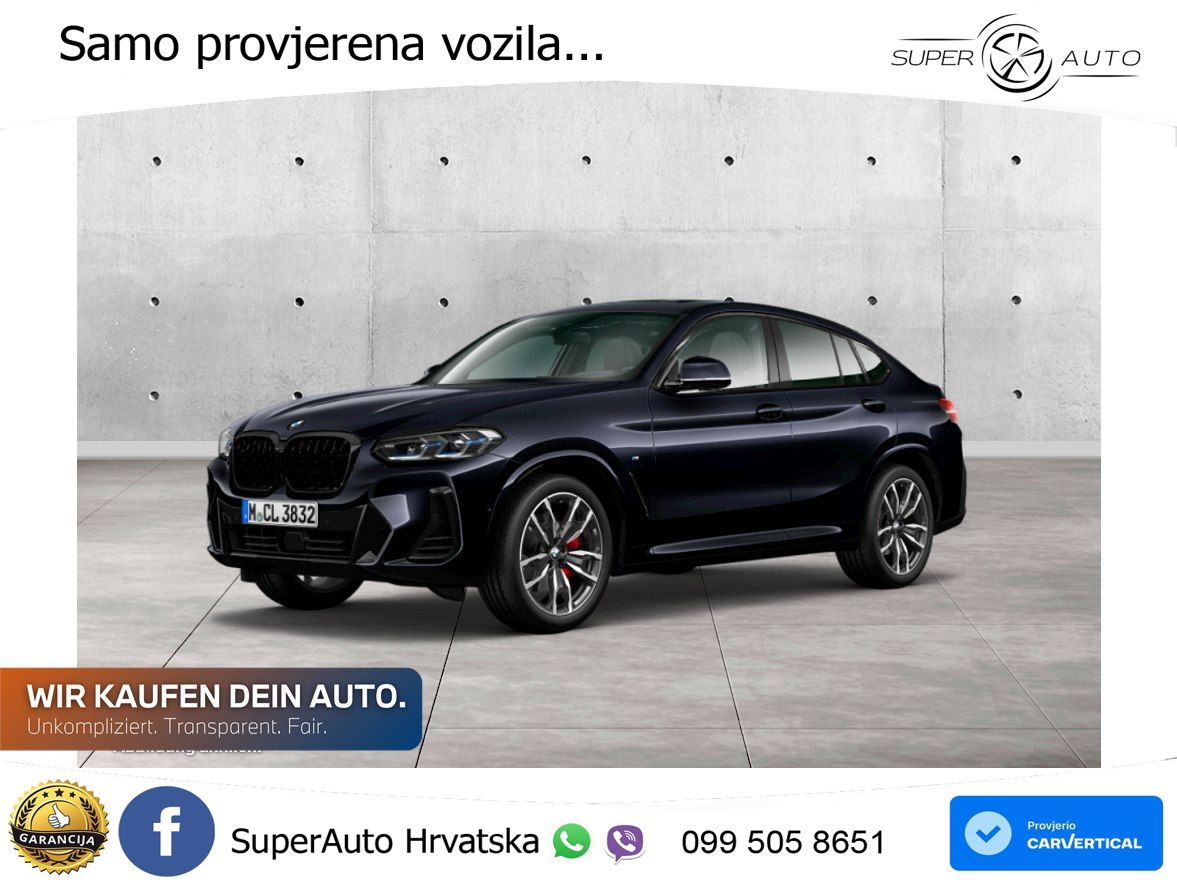 BMW X4 30d (286 KS) xDrive Steptronic M Sport LED+GR SJED+ACC