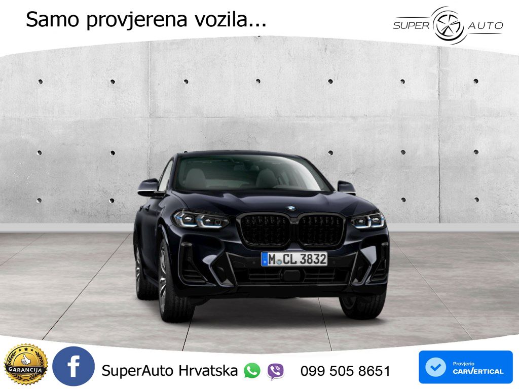 BMW X4 30d (286 KS) xDrive Steptronic M Sport LED+GR SJED+ACC