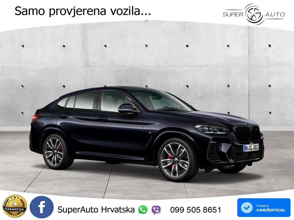 BMW X4 30d (286 KS) xDrive Steptronic M Sport LED+GR SJED+ACC