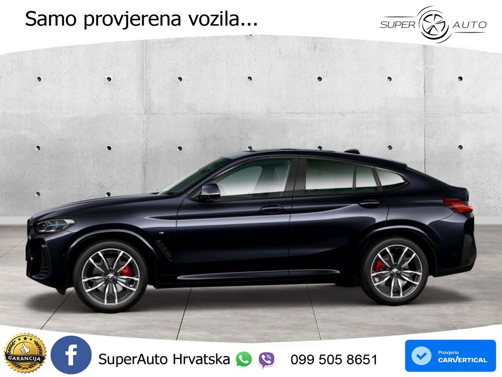 BMW X4 30d (286 KS) xDrive Steptronic M Sport LED+GR SJED+ACC