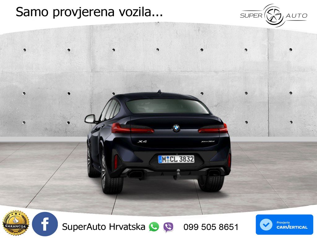 BMW X4 30d (286 KS) xDrive Steptronic M Sport LED+GR SJED+ACC