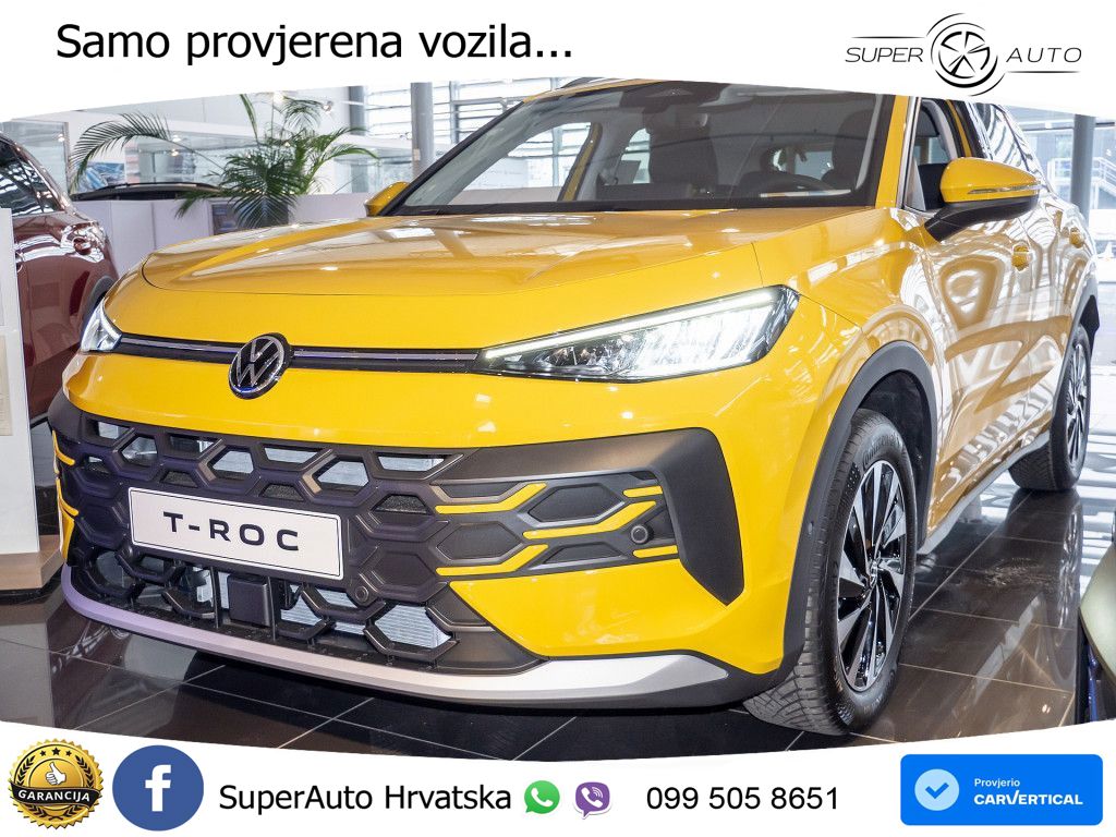 Volkswagen T-Roc 1.5 eTSI (116 KS)  DSG LED+GR SJED+ACC