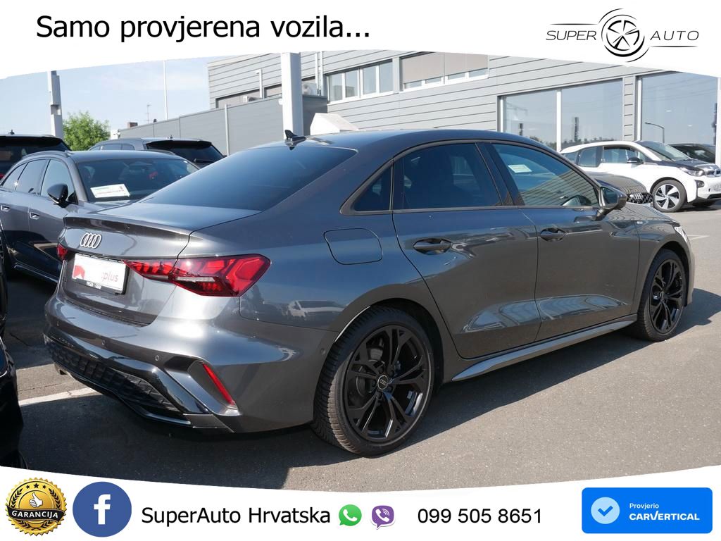 Audi A3 Limuzina 35 TFSI (150 KS) S tronic 2x S line LED+GR SJED+ACC
