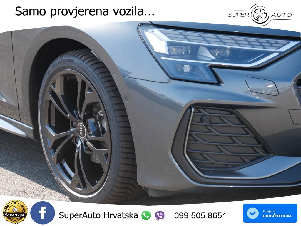 Audi A3 Limuzina 35 TFSI (150 KS) S tronic 2x S line LED+GR SJED+ACC