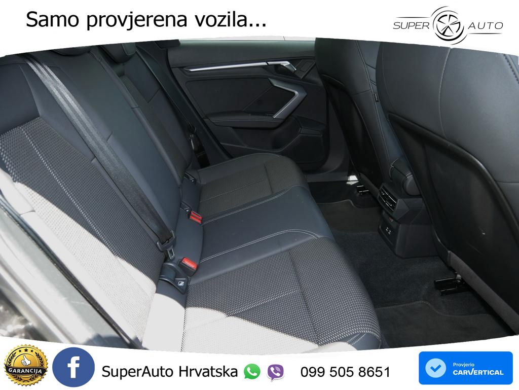 Audi A3 Limuzina 35 TFSI (150 KS) S tronic 2x S line LED+GR SJED+ACC