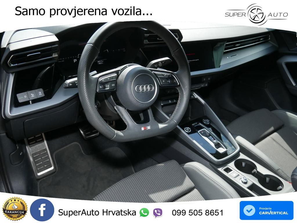Audi A3 Limuzina 35 TFSI (150 KS) S tronic 2x S line LED+GR SJED+ACC