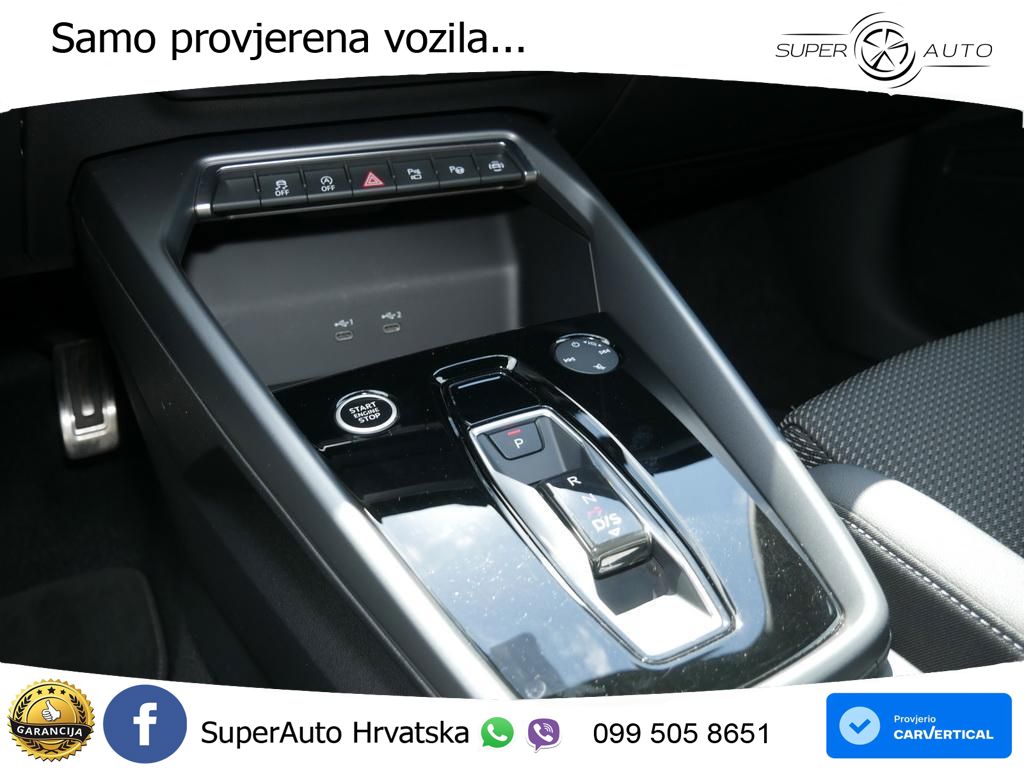 Audi A3 Limuzina 35 TFSI (150 KS) S tronic 2x S line LED+GR SJED+ACC