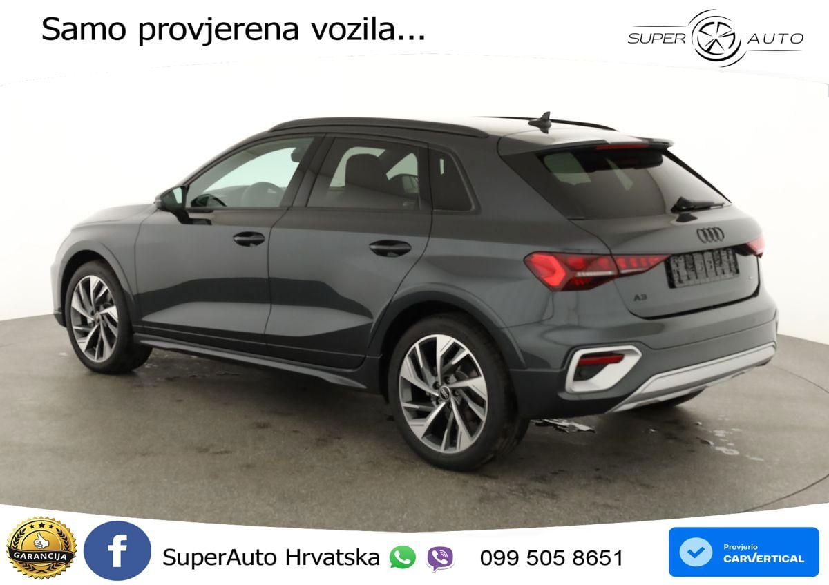 Audi A3 allstreet 40 TFSI (204 KS) quattro S tronic LED+GR SJED+ACC