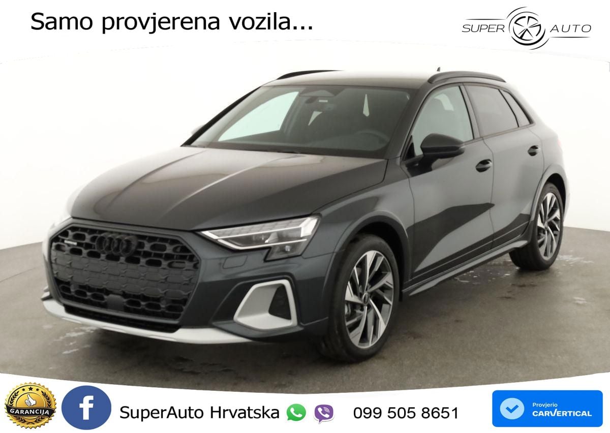 Audi A3 allstreet 40 TFSI (204 KS) quattro S tronic LED+GR SJED+ACC