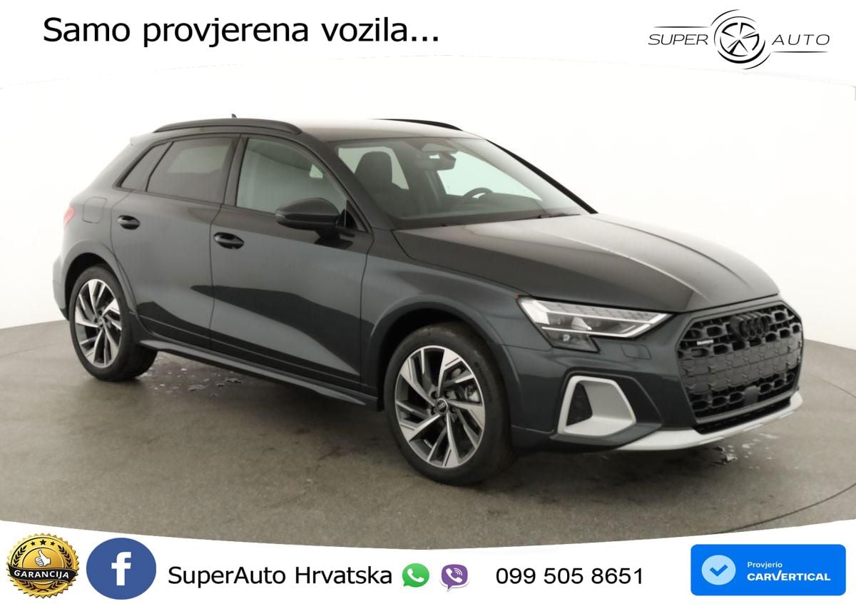 Audi A3 allstreet 40 TFSI (204 KS) quattro S tronic LED+GR SJED+ACC