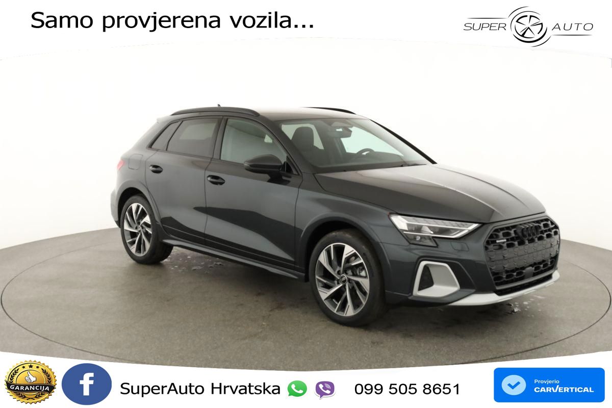 Audi A3 allstreet 40 TFSI (204 KS) quattro S tronic LED+GR SJED+ACC