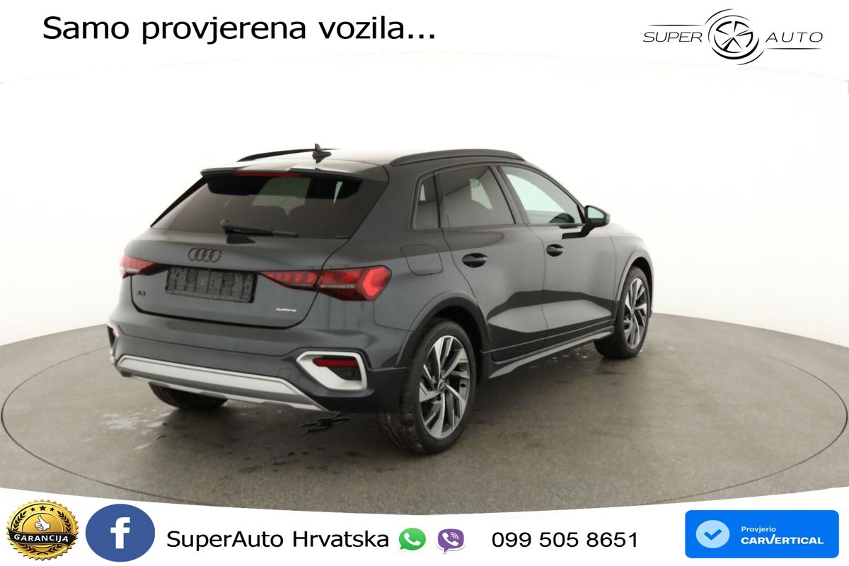 Audi A3 allstreet 40 TFSI (204 KS) quattro S tronic LED+GR SJED+ACC