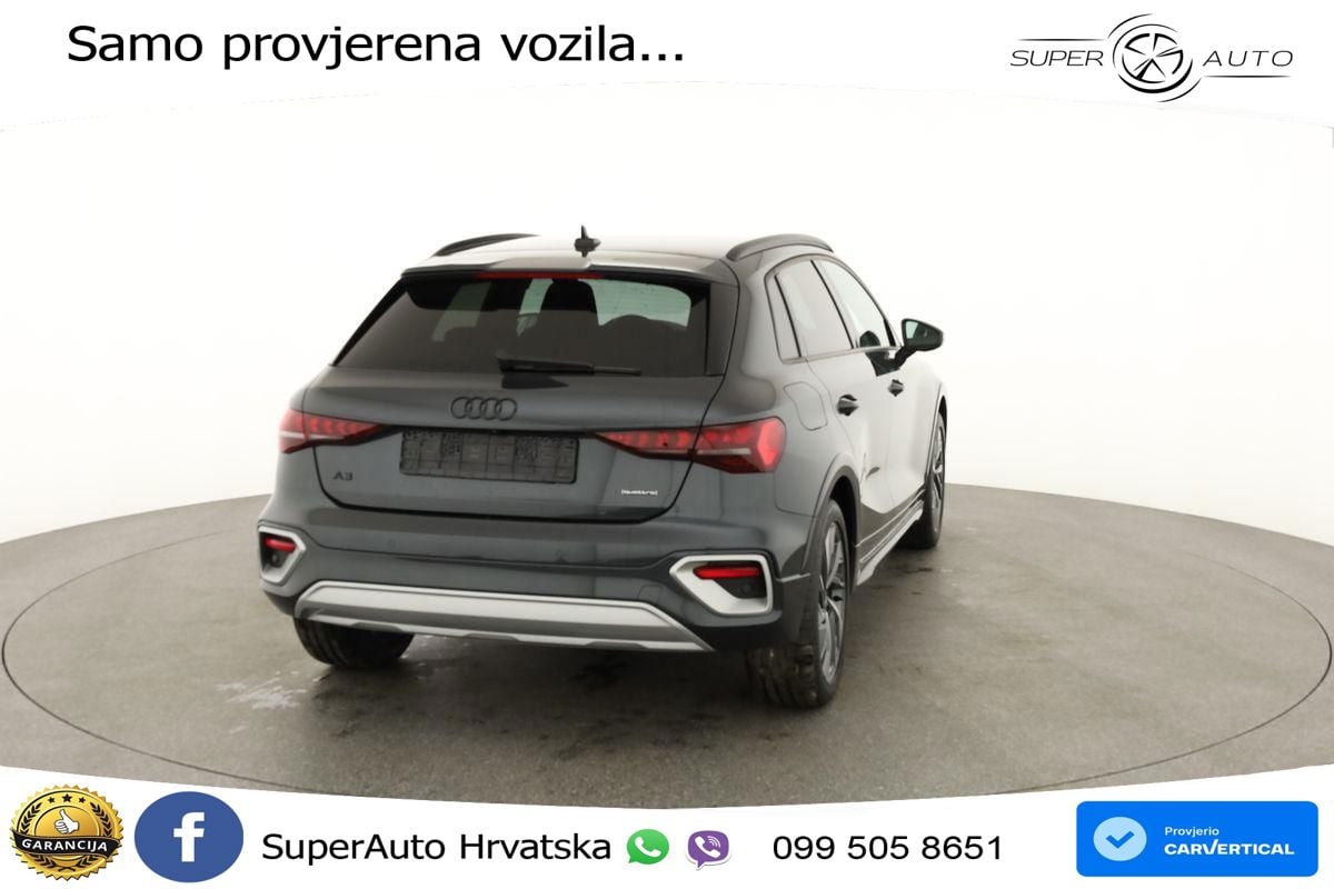Audi A3 allstreet 40 TFSI (204 KS) quattro S tronic LED+GR SJED+ACC