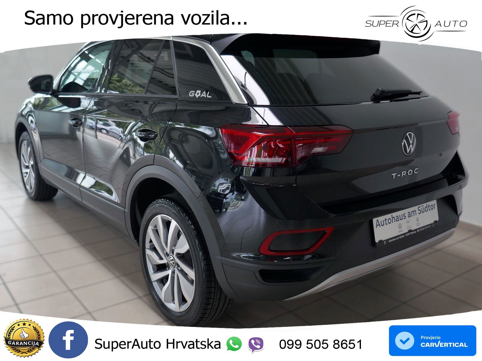 Volkswagen T-Roc 1.5 TSI (150 KS) DSG LED+GR SJED+ACC